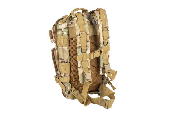 Primary Arms Assault backpack in camo with MOLLE webbing